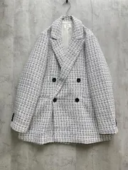 rienda リエンダ ボタンポイントテーラード ジャケット sizeS/アイボリー ◆■レディースのサムネイル