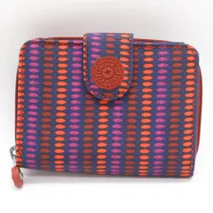 キプリング 二つ折り財布 ラウンドファスナー 小銭入りあり ウォレット ブランド レディース マルチカラー Kipling 【中古】のサムネイル