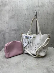 MISCH MASCH ミッシュマッシュ ハンド バッグ size4 フリー/白 ■■レディースのサムネイル