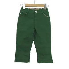 バーバリーロンドン パンツ ボトムス ノバチェック キッズ 男の子用 140Aサイズ グリーン BURBERRY LONDON 【中古】
