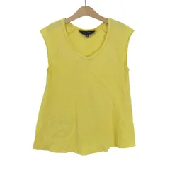 ラルフローレン タンクトップ ノースリーブ シャツ トップス キッズ 女の子用 140サイズ イエロー RALPH LAUREN 【中古】のサムネイル