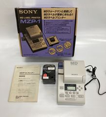 SONY MZP-1 MD ラベルプリンター + ラベルカートリッジ 動作未確認