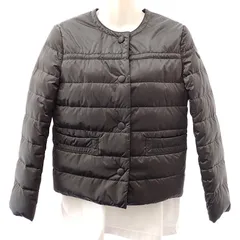 プラダ PRADA ノーカラー 38 29B831_R152_1DAB ダウンジャケット ナイロン グレー レディース【中古】【ABランク】のサムネイル