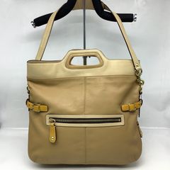 美品】美品 コーチ ワンショルダーバッグ A4収納 F77152 Brown - メルカリ