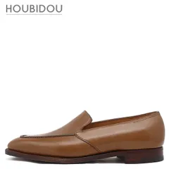 ジョンロブ John Lobb ローファー MAMBO マンボ #4596  レザー ブラウン ＃6 1/2E 革靴 本革 茶 【中古】のサムネイル