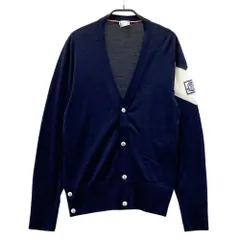 MONCLER モンクレール ガムブルー D13919419600 ウール カーディガン  ネイビー系 S [240101640707] メンズのサムネイル
