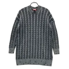 DIESEL ディーゼル M-PANTESSE ニットワンピース セーター  グレー系 S [240101658564] レディースのサムネイル