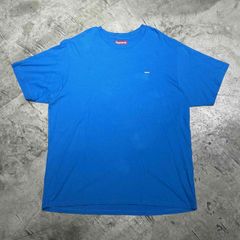 Supreme Small Box Logo Tシャツ ブルー M - メルカリ