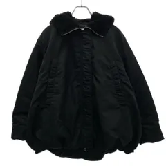 CLANE クラネ 23AW BALLOON DESIGN HOODED N3B  ボンバージャケット 15104-0532 ブラック 1のサムネイル