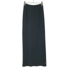 Yohji Yamamoto FEMME ヨウジヤマモト ファム ストレッチコットンスカート FA-T79-058 ブラック 2のサムネイル