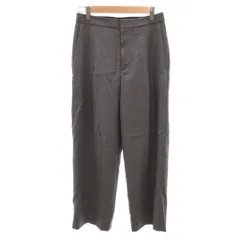 マッキントッシュ ロンドン MACKINTOSH LONDON ワイドパンツ 38 グレー 無地 センタープレス スラッシュポケット /KR ■GY06のサムネイル