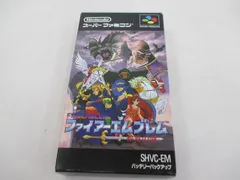  中古品 ゲーム スーパーファミコン ソフト ファイアーエムブレム 紋章の謎 箱説付きのサムネイル