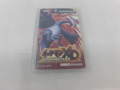  中古品 ゲーム ゲームキューブ ソフト ポケモンXD 闇の旋風 ダーク・ルギア 箱説付きのサムネイル