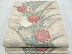 着映えする事間違えない！綿麻ゆかた　菊柄　反物 着映えする事間違えない！綿麻ゆかた 菊柄 反物 - メルカリ