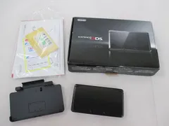  中古品 ゲーム ニンテンドー3DS 本体 CTR-001 コスモブラック 動作品 箱・説付き