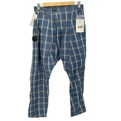 ヴィヴィアンウエストウッドマン Vivienne Westwood MAN コットンリネン 変形チェックサルエルパンツ メンズ  48のサムネイル