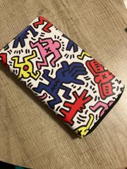 COACH×Keith Haring 長財布 ラウンドファスナー 黒 - メルカリ