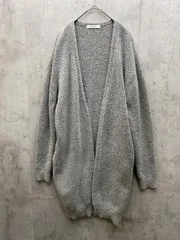 MOUSSY マウジー 厚手 ロング カーディガン sizeF/グレー ◇■レディース