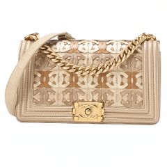 CHANEL シャネル マトラッセ ひし形チャーム ハーフムーン ラムスキン 