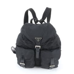 美品✨ プラダ リュック バックパック 三角ロゴ ナイロン 黒 ポコノ 白 