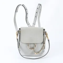 極美品 クロエ フェイ レザー 2WAY リュックサック リュック バックパック ショルダー バッグ 本革 レディース RBM ED43-6【中古】のサムネイル