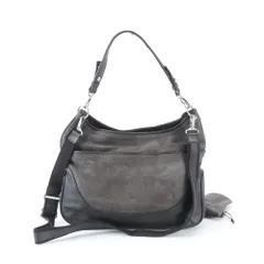 PELLE MORBIDA ペッレモルビダ レザー 2WAY ショルダーバッグ 斜め掛け ハンド 本革 ブラック 黒 A4 レディース RBM ED48-7【中古】のサムネイル