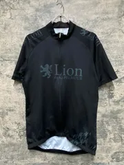 KF411 リオンドカペルミュール Lion de KAPELMUUR 半袖 サイクルジャージ 黒 XLのサムネイル
