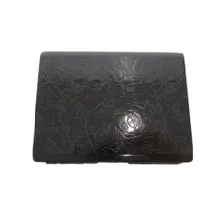 ヴィヴィアンウエストウッド Vivienne Westwood カードケース 名刺入れ ステンレス 黒 ブラック 総柄 /SX ■ECG003のサムネイル