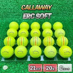 ロストボール　キャロウェイ　ERC SOFT トリプルトラック　20球　2021年モデル　イエロー　Cランクのサムネイル