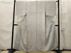 平和屋着物■上質な小紋　唐子　三越扱い　正絹　逸品　AABJ2272stのサムネイル