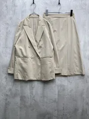 WHITE JOOLA ホワイトジョーラ セットアップ ジャケット スカート スーツ size7R/61-89/ベージュ ■◆◎レディース