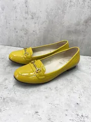 Rope Picnic by HARUTA ロペピクニック ハルタ ビット付き フラット ローファー シューズ size38/黄 ■■レディースのサムネイル