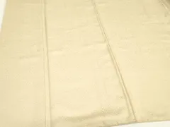 平和屋着物■上質な色無地　霞地紋　灰梅色　正絹　逸品　DABG7001zyのサムネイル