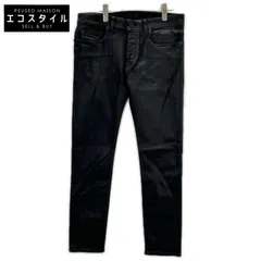 DIESEL BlackGold　ディーゼルブラックゴールド　ブラック コーティング スリム パンツのサムネイル