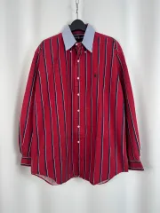 b672) POLO RALPH LAUREN ストライプ シャツ