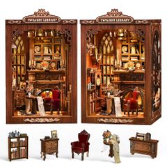 値下げ エルフの森 妖精 ブックヌック ドールハウス 完成品 - メルカリ