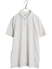 【お得なクーポン配布中!】 ブルックスブラザーズ 鹿の子 半袖 ポロシャツ メンズ XL / 半袖シャツ コットン カットソー ワンポイント ロゴ刺繍 シンプル 大きいサイズ