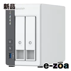 QNAP  キューナップ 2ベイ 2.5GbE NAS  ホワイト TS-216G (2635974)のサムネイル
