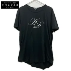 ANN DEMEULEMEESTER　アンドゥムルメステール　2009-10aw RE-EDITION ブラック ロゴプリント 復刻Tシャツ　XSのサムネイル