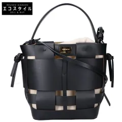 ZANCHETTI　ザンケッティ　WOVEN BUCKET SMALL バケットバッグ 2WAYのサムネイル