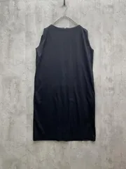 SACRA サクラ 無地 ノースリーブ ワンピース size38/黒 ■◆レディースのサムネイル