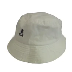 カンゴール KANGOL 帽子 バケットハット バケハ ロゴ 刺繍 XL 白 ホワイト K4320SM /XZ ■GY69のサムネイル