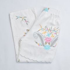 Riliy vintage カラー刺繍 パッチワークパンツ - メルカリ