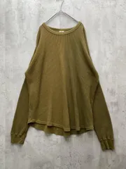 BROOKS BROTHERS ブルックスブラザーズ 長袖 コットン ワッフル ニット Tシャツ スウェット sizeL/オリーブ ■◇メンズのサムネイル