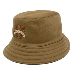 美品 HERMES エルメス ハーパー リフト バケットハット カシミヤ100 