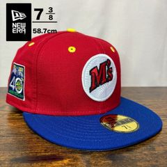 J28 NEW ERA シアトル・マリナーズ 7 3/8 MLB 40th 限定 - メルカリ