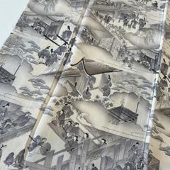 h*r様 名古屋帯 正絹 真綿紬 大柄花の織り出し 八寸 名古屋帯 真綿紬 大柄の花柄 織り出し 八寸 正絹 着物 MA-4967 - メルカリ