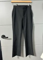 ZARA ザラ ブラック ブーツカット スラックス レディース ズボン