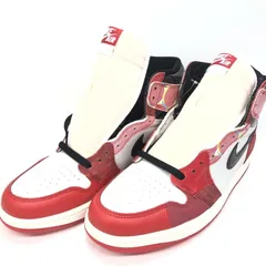 【中古】Spider-Man × Nike Air Jordan 1 Retro High OG SP Spider-Man: Across the Spider-Verse/University Red [66]のサムネイル