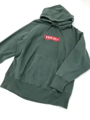 MILKFED.×CHAMPION ミルクフェド×チャンピオン SWEAT HOODIE プルオーバー パーカー sizeS/グリーン ◆■メンズのサムネイル